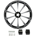 23" Front Wheel Rim for Harley Touring (1997–2021) Dual Disc Hub
