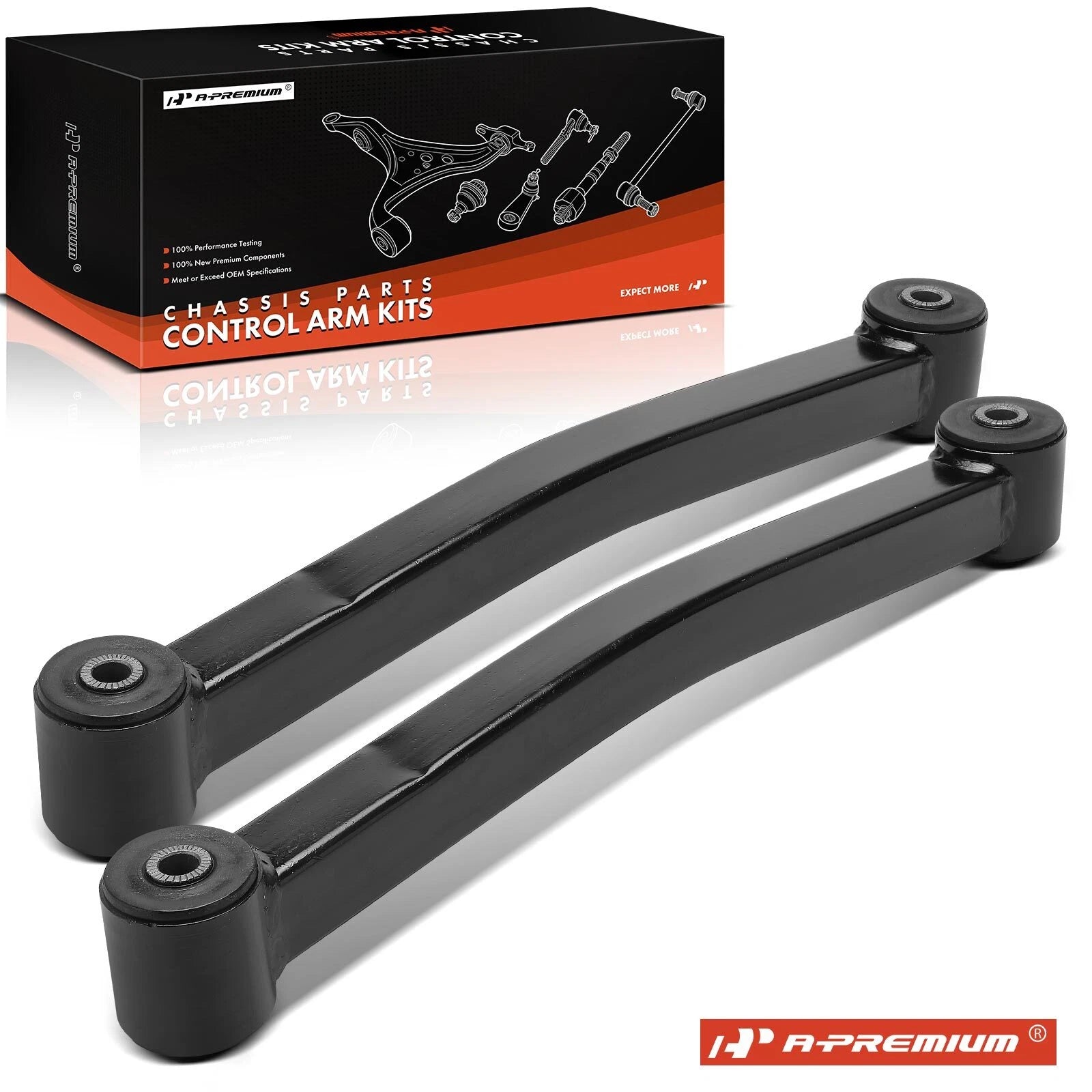 2X Rear Lower Control Arm for Jeep Wrangler JL (2018–2024)