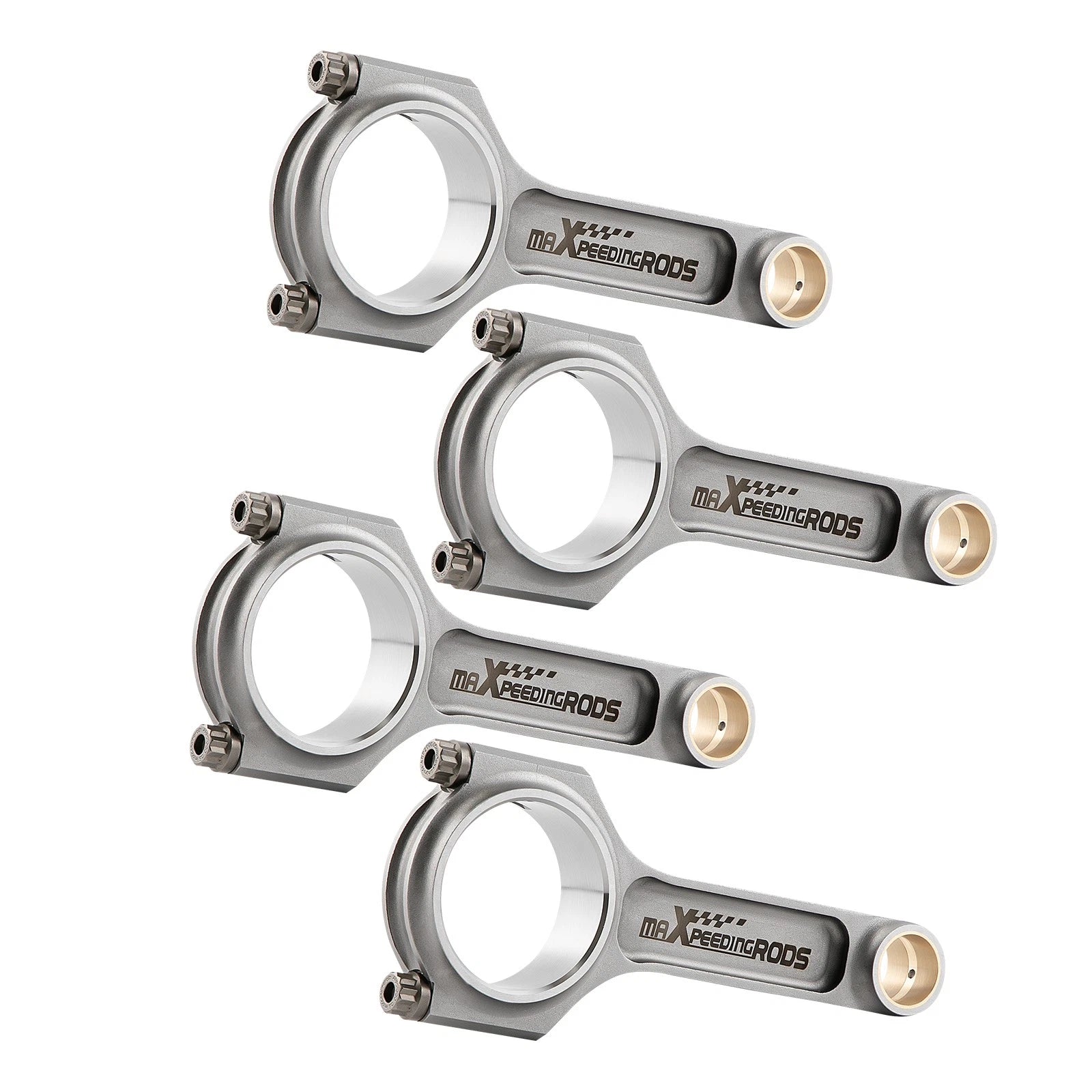 I-Beam Forged 4340 EN24 Connecting Rods for Acura Integra B18A (1990–2001)