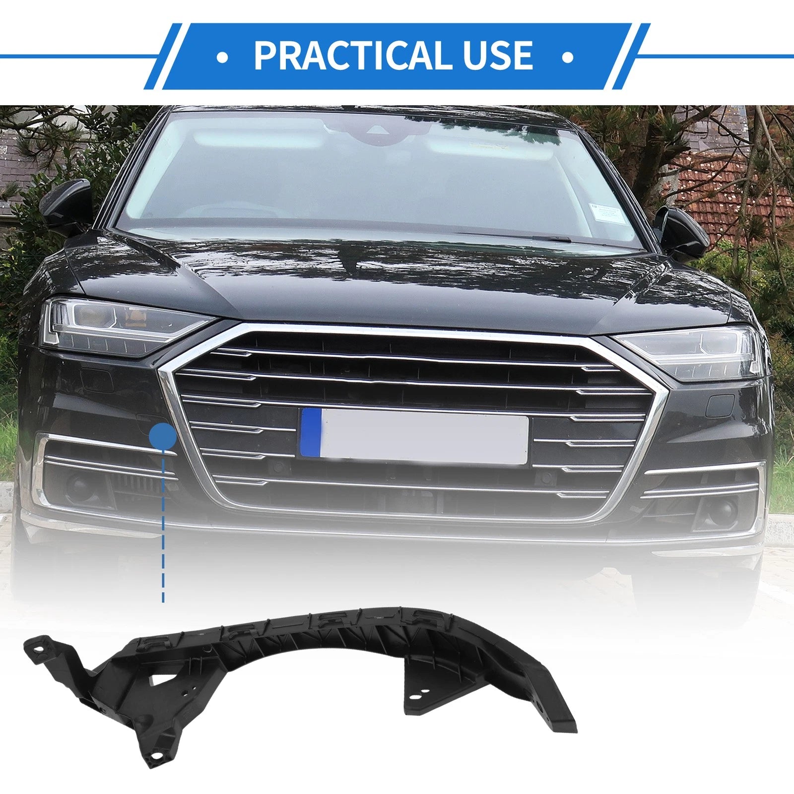 Front Right Bumper Retainer Bracket No. 71140T2AA01 for Honda Accord (2013–2017)