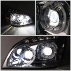 Full LED C-Halo Projector Headlight Lamps for Cascadia (2008–2017)