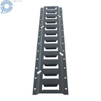 Set of 4 Horizontal E Track Tie-Down Rails for Trailer Wall/Floor