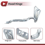 Hood Hinge for Ford Escape (2015–2018) Left Side, 1 pcs