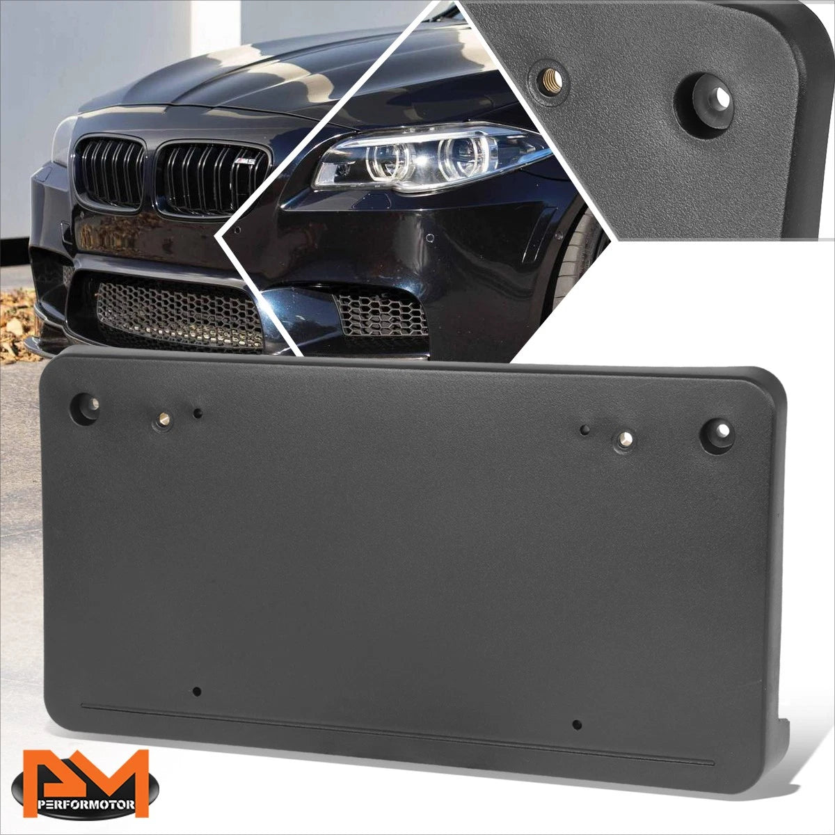 Front License Plate Mounting Bracket for BMW 528i/535d/535i/550i (2014–2016)