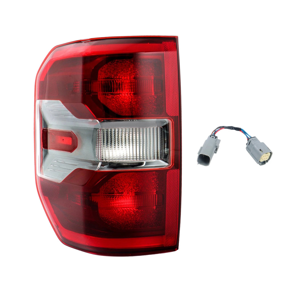 Left Side Black LED Tail Light for Ford Maverick (2022-2024)