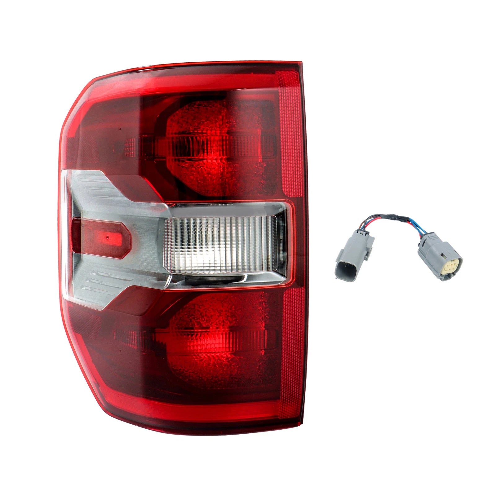 Left Side Black LED Tail Light for Ford Maverick (2022-2024)