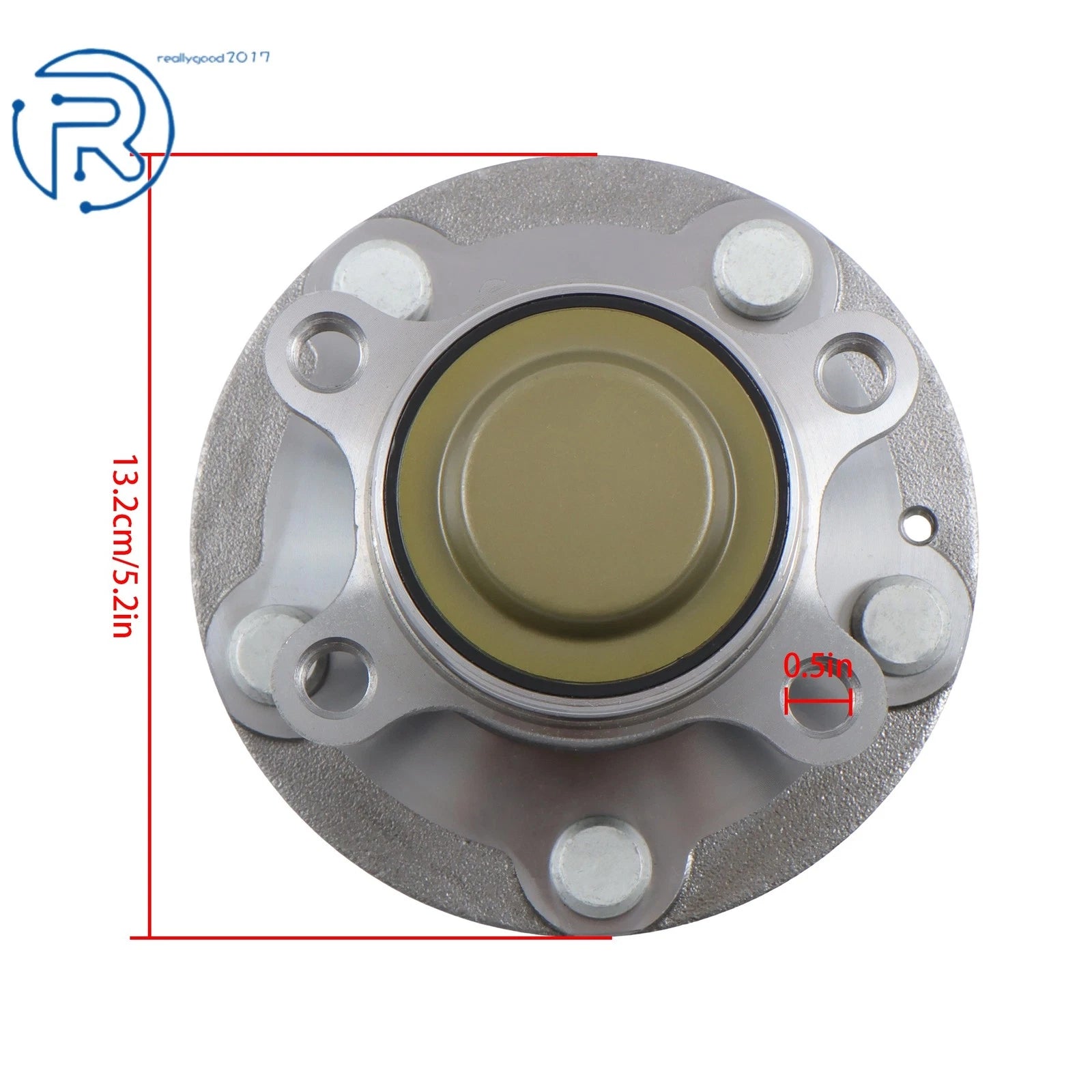 Set of 2 Wheel Hub Bearings 512570 for Honda Civic (2016–2021) Rear