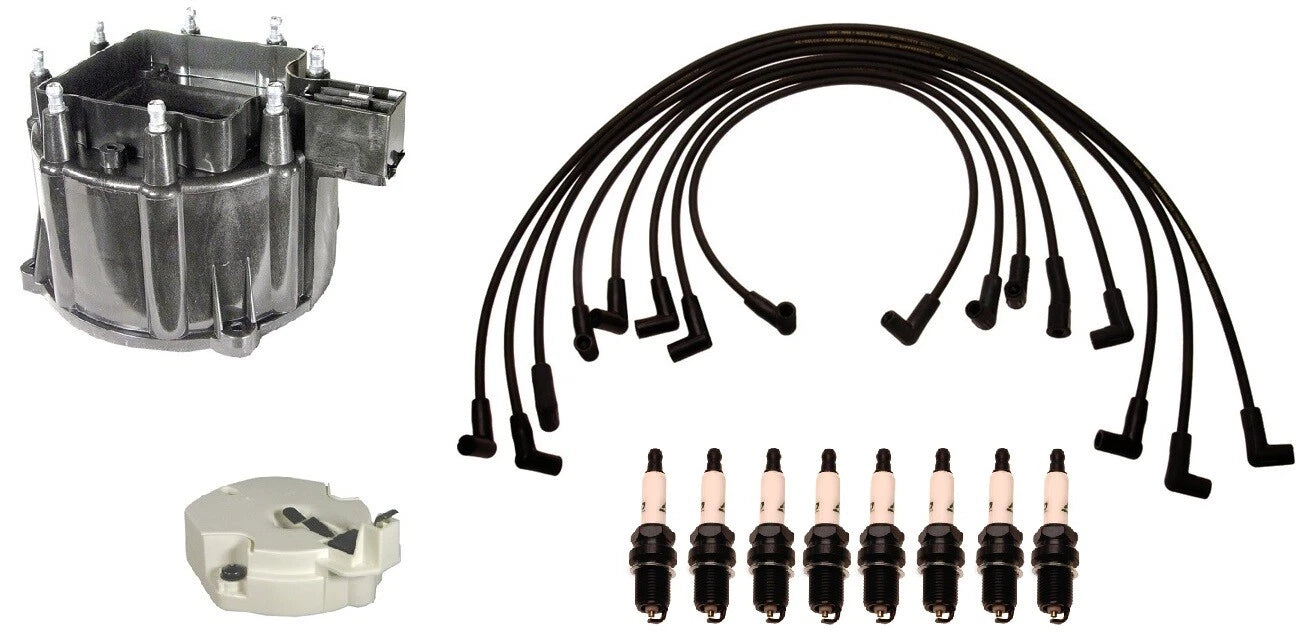ACDelco Ignition Kit for Corvette 5.7 V8 (1997–2004) - Rotor, Cap, Wires, Plugs