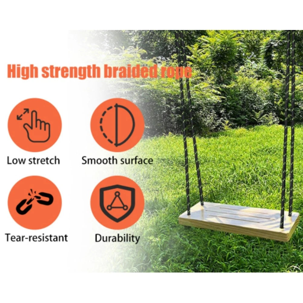 Double Braid Polyester Bull Rope for Heavy-Duty Use (1/2 Inch Diameter)