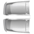 Set of 2 Chrome Rear Bumper Ends for Silverado 1500 WT (2007–2013)