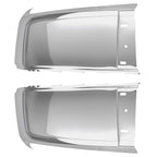 Set of 2 Chrome Rear Bumper Ends for Silverado 1500 WT (2007–2013)
