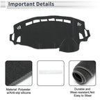 Dashboard Dash Cover Mat for Suzuki Spandia MK32S MK42S (2013–2017) Gray