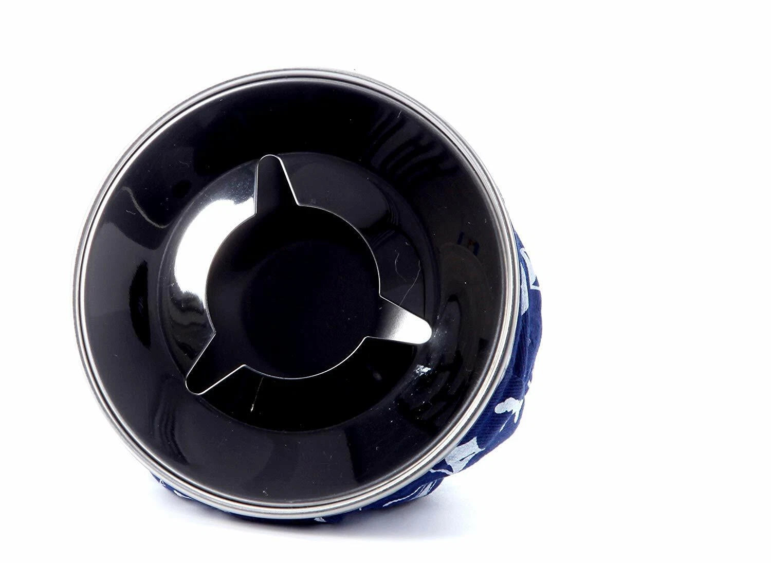 Classic Bean Bag Ashtray for Boat Auto RV (4 1/8" Dia, Stainless, Windproof)