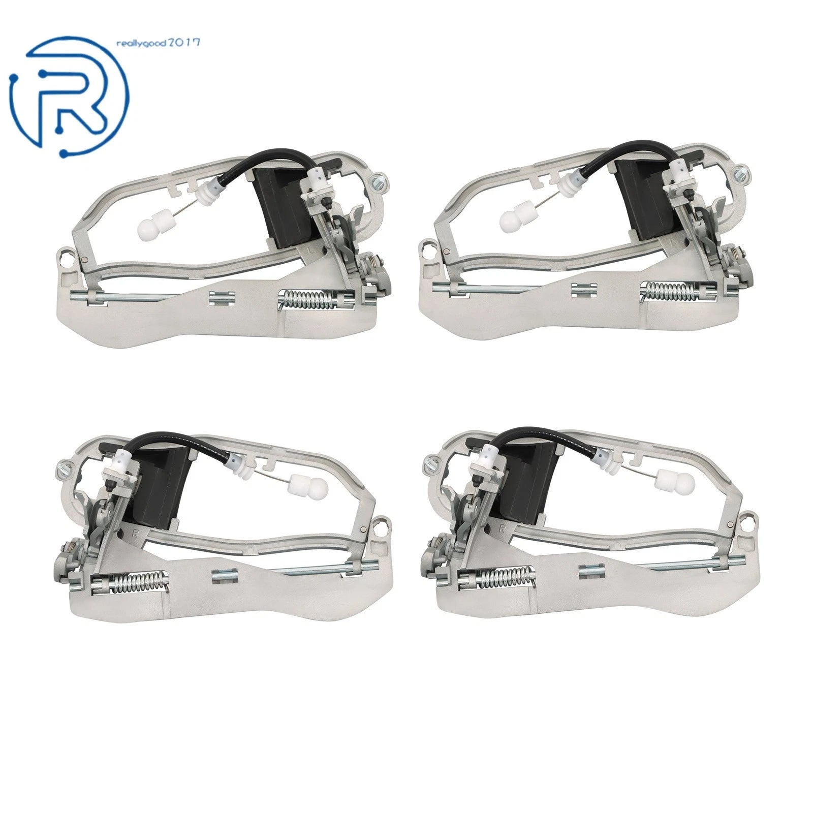 Set of 4 Door Handle Carriers for BMW X5 (2000–2006)