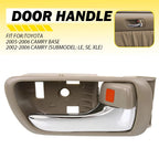 Chrome Door Handle for Toyota Camry (2002–2006) Front/Rear Right Inner