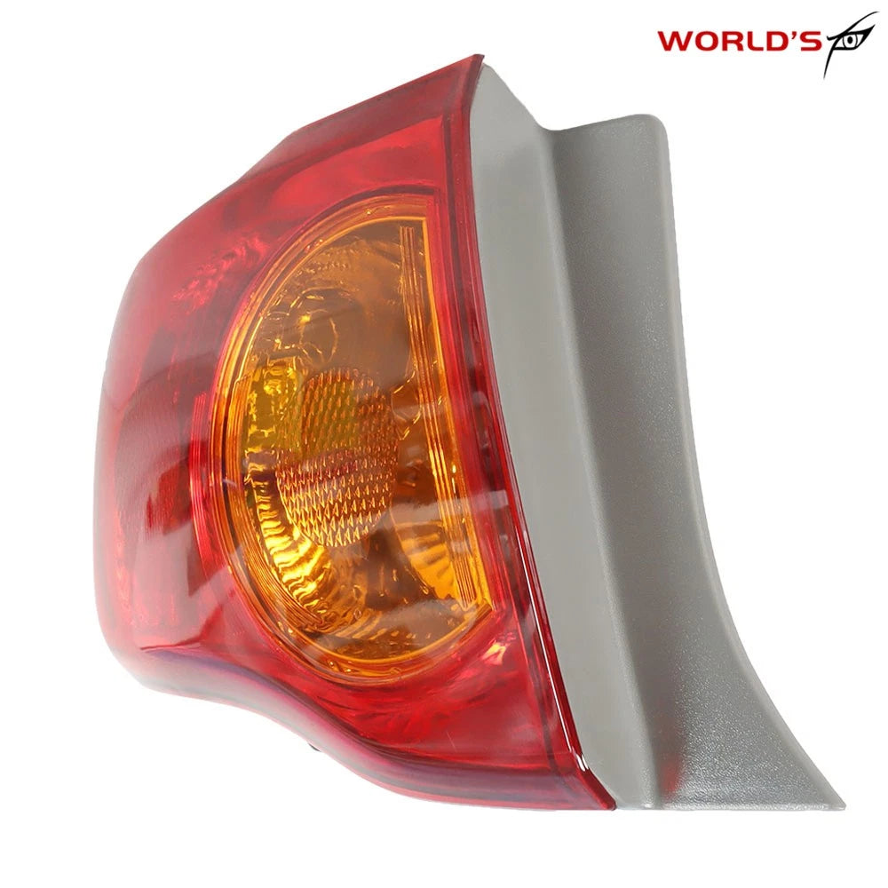 Set of 2 Red Outer Tail Light Lamps for Toyota Corolla (2009–2010)