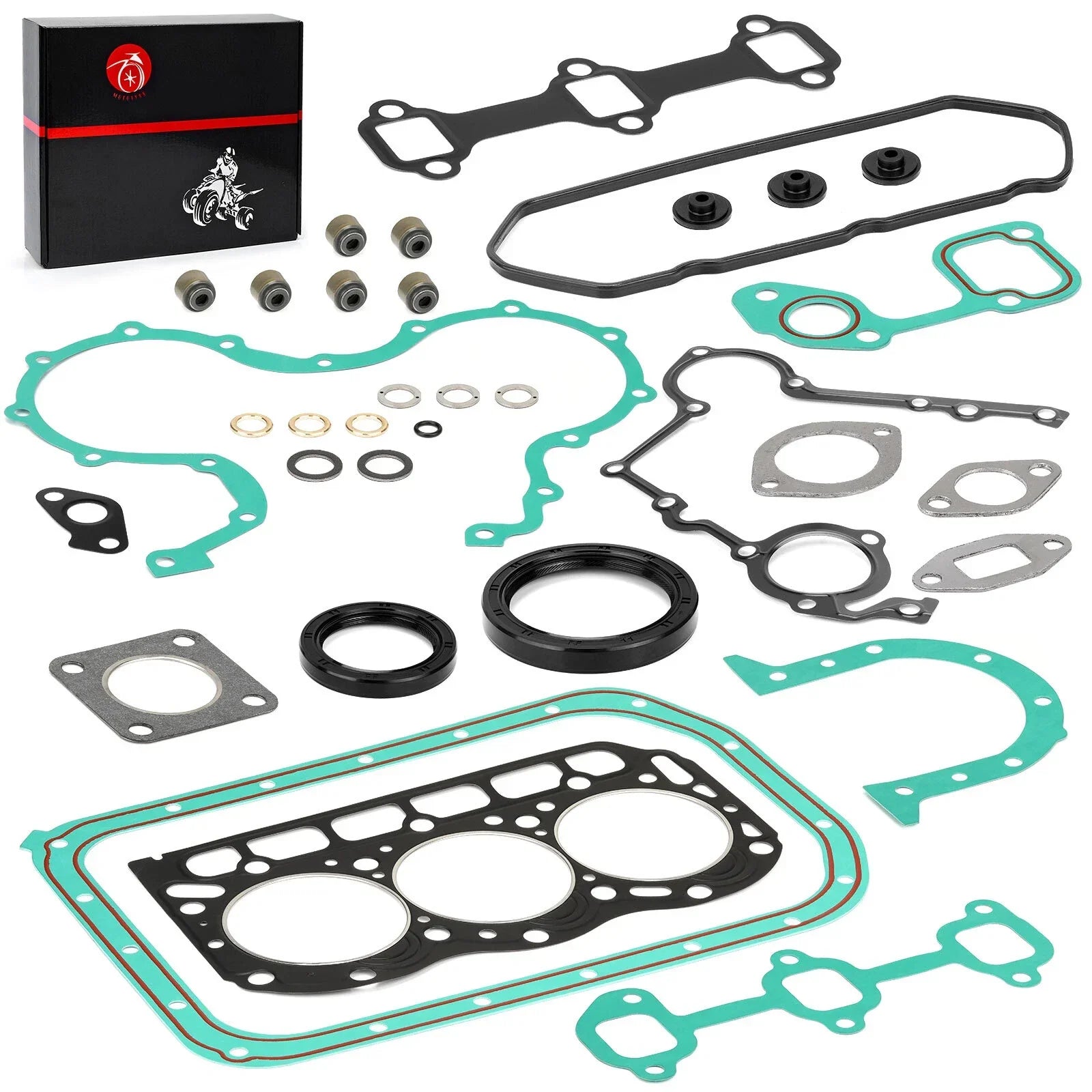 Engine Gasket Set for Kawasaki Mule 2510 3010 4010 Diesel (2000–2013)