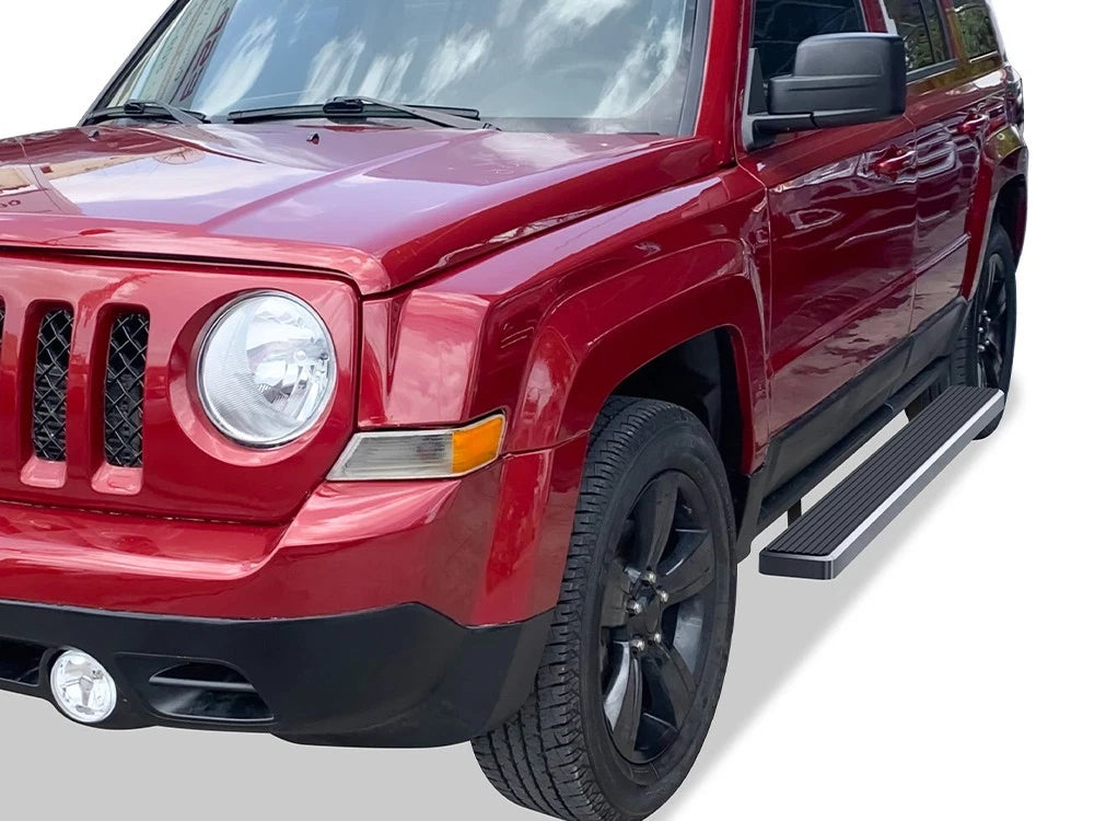 6-Inch Stainless Steel Running Boards for Jeep Patriot (2007–2017)