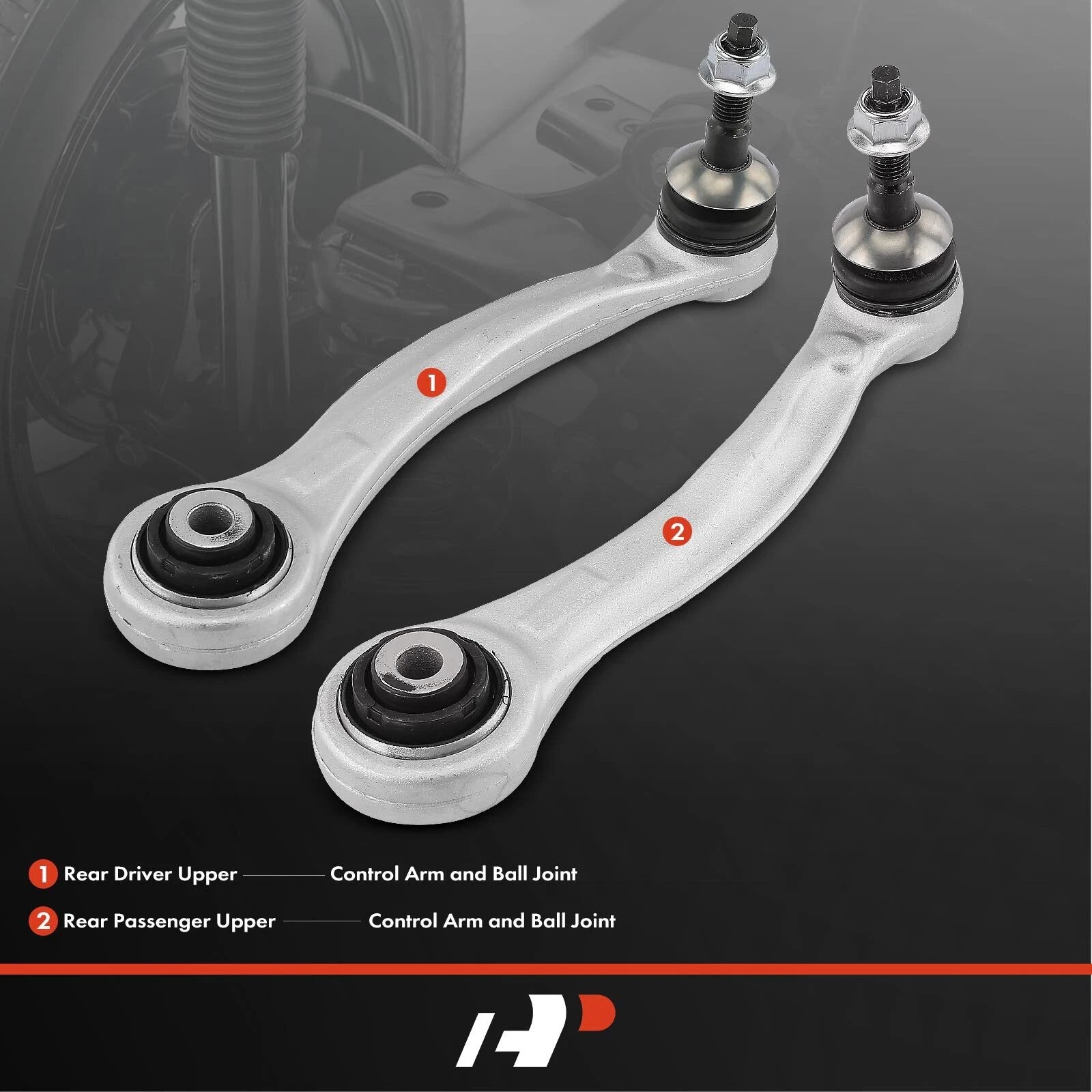 2X Rear Upper Control Arm Ball Joint for BMW X5 X6 (2007-2019)