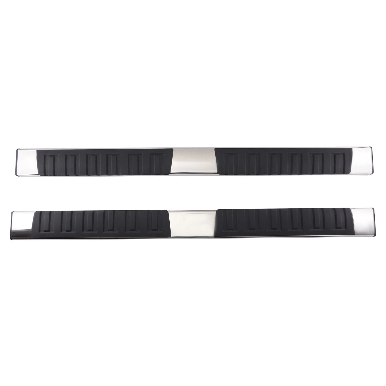 Set of 2 Side Step Bars for Chevy Silverado 1500 Double Cab (1999–2013) 500LBS Load