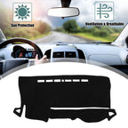 Dashboard Cover for Toyota Voxy (Black Polyester, Non-slip)