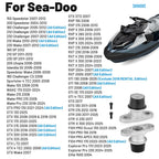 2x Engine Motor Mount for Sea-Doo GTI 130-170 4TEC RXT X