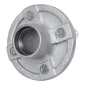 Set of 4 Hot Dipped Galvanized Trailer Hubs for 2000 lbs Axles (1" Spindle)