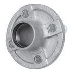 Set of 4 Hot Dipped Galvanized Trailer Hubs for 2000 lbs Axles (1" Spindle)