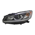 Replacement Driver Side Halogen Headlight Assembly w/LED Daytime Running Lamps
