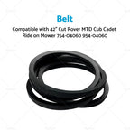 Belt for MTD Cub Cadet Ride On Mower 42" Cut (754-04060, 954-04060)