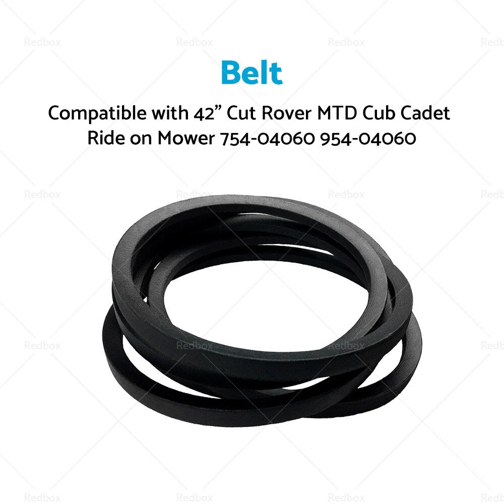 Belt for MTD Cub Cadet Ride On Mower 42" Cut (754-04060, 954-04060)