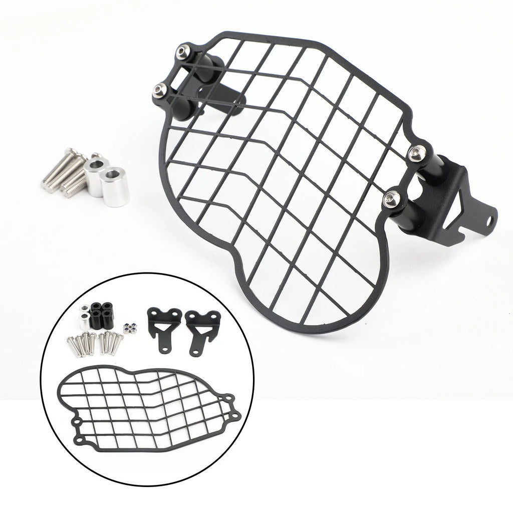 Stainless Steel Headlight Guard Grill Protector for BMW G650GS Sertao (2011–2017)