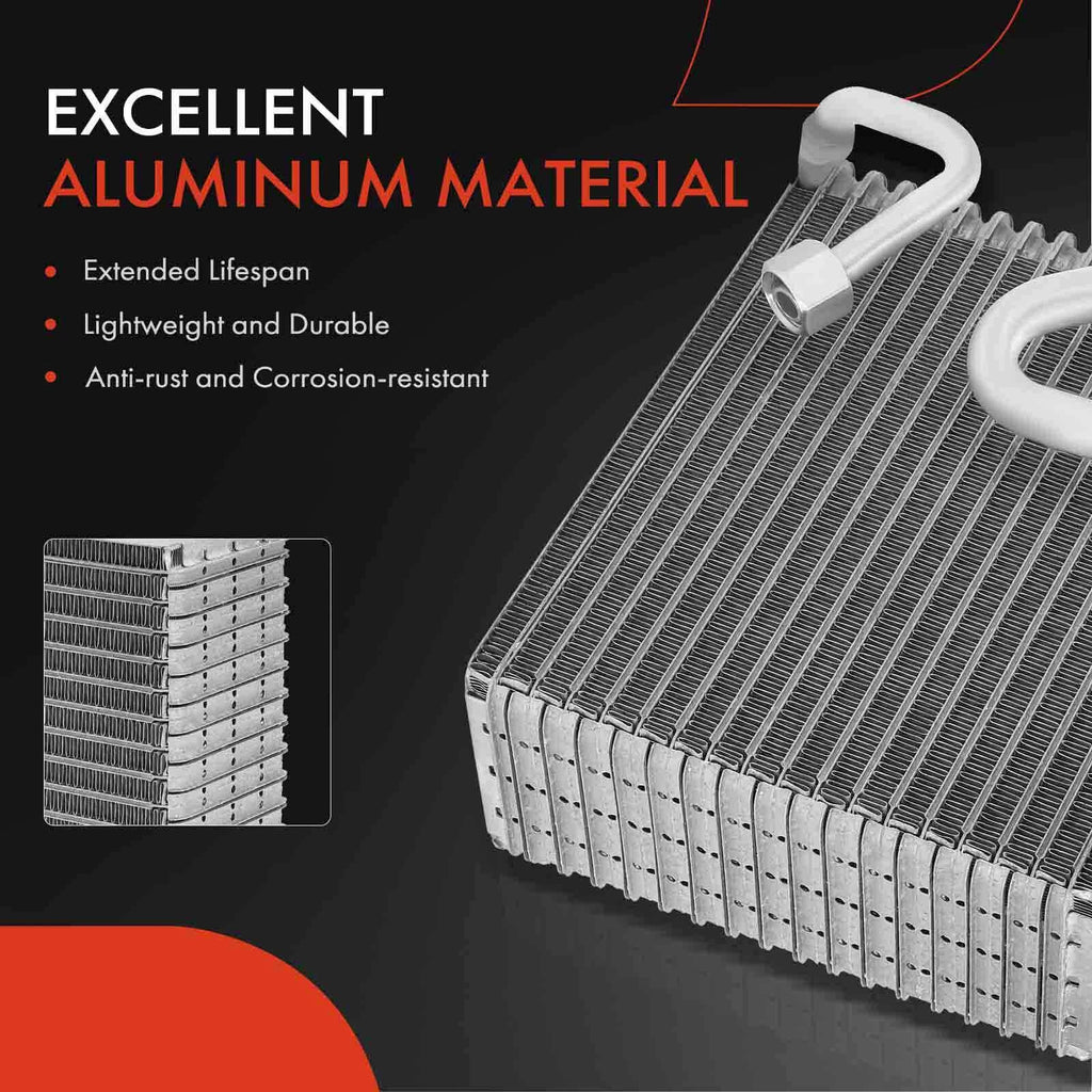 Aluminum A/C Evaporator Core Serpentine Front for Toyota Tercel (1991–1991)