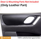Rear Door Panel Cover for Ford Escape (2001–2007) Black Leather Synthetic