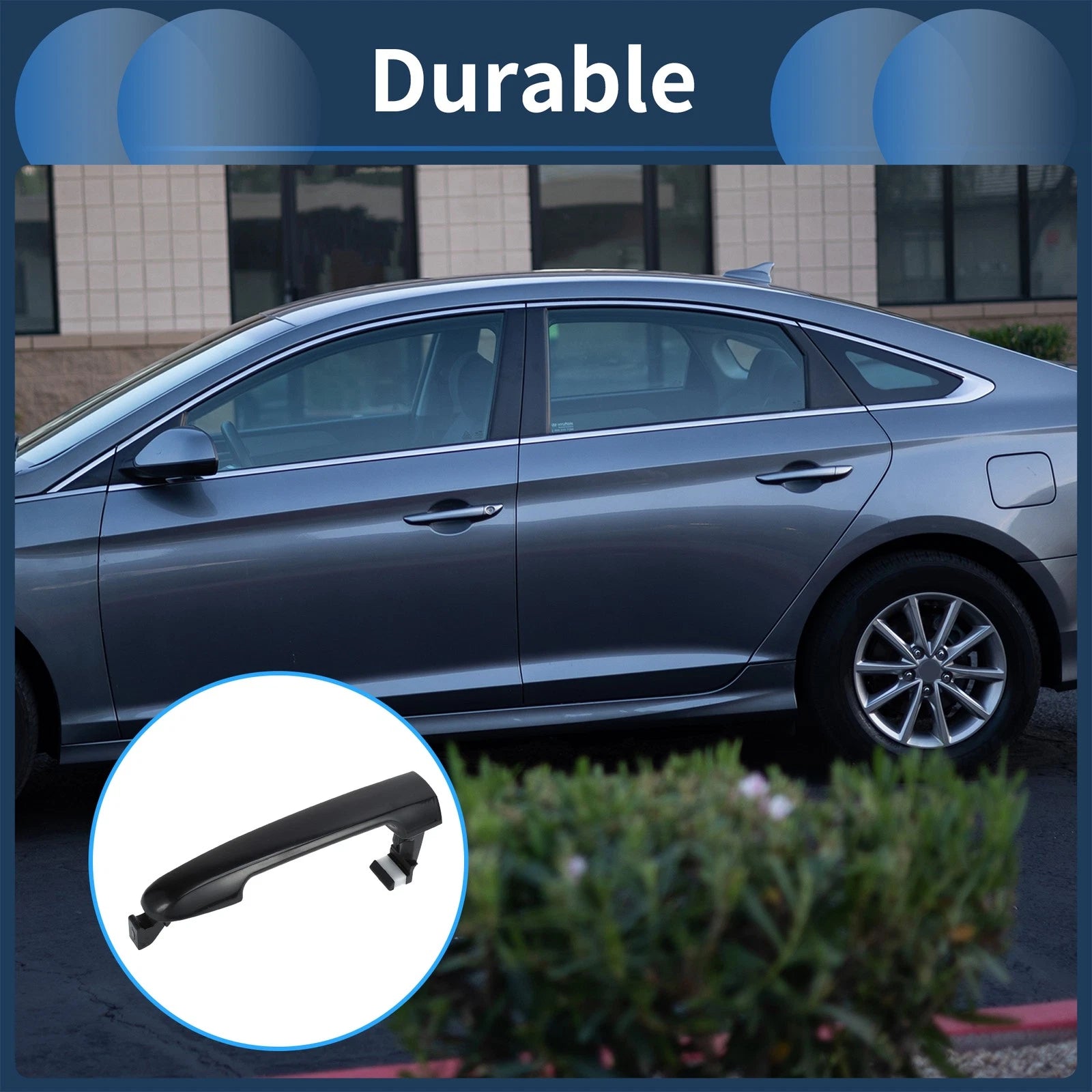 Set of 4 Car Exterior Door Handles for Hyundai Sonata (2005–2010)