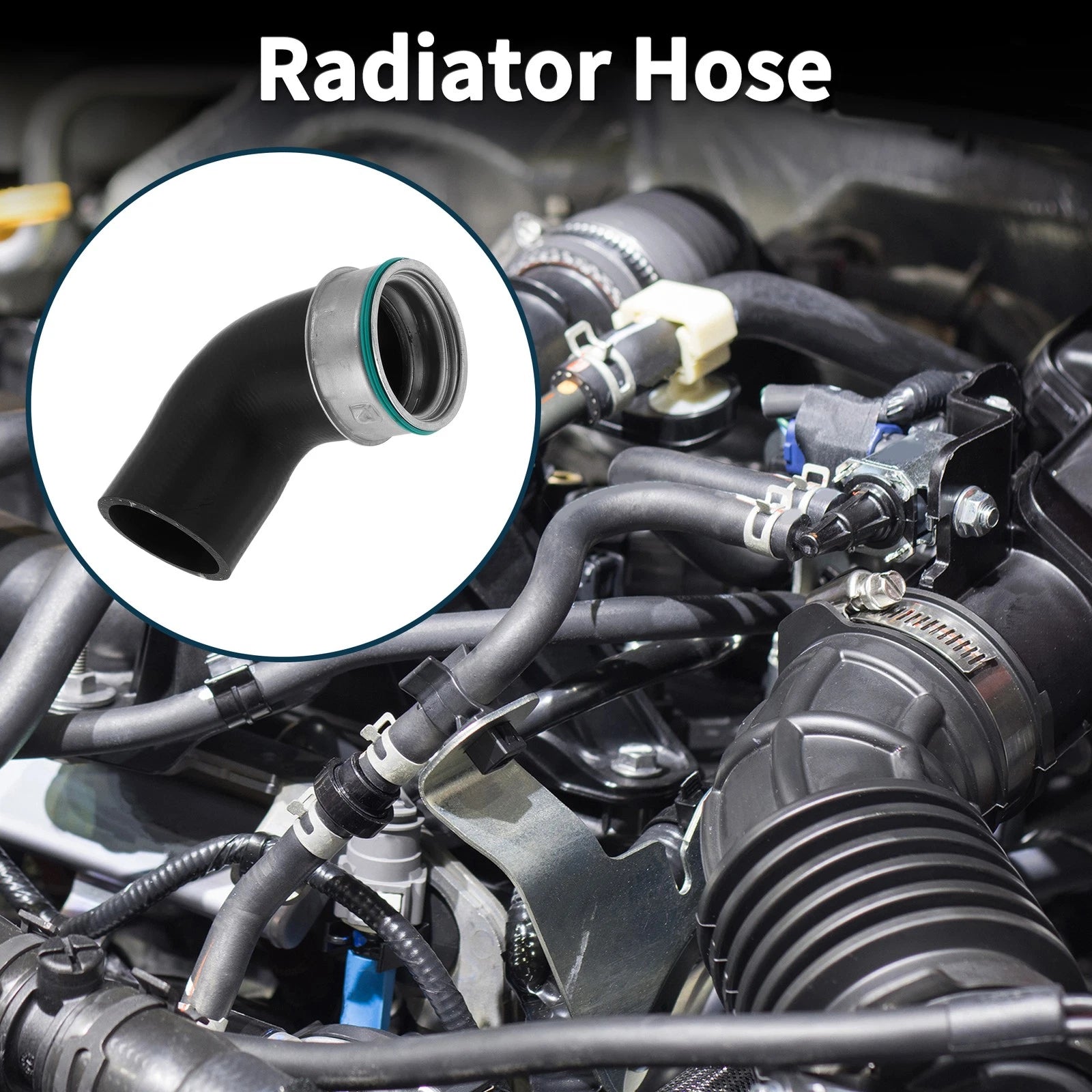 Radiator Hose for Audi A4 1.9 TDI 2.0 TDI (2004–2009) No. 3B0145838A