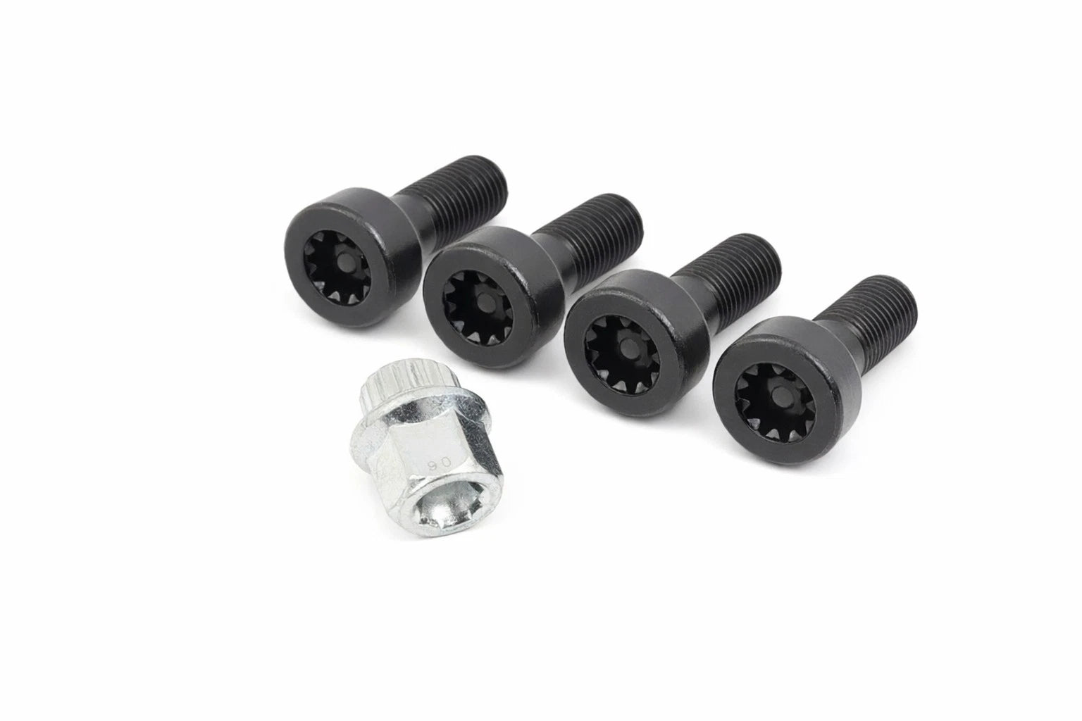 Set of 4 Wheel Locks for BMW M5, 528i, 525i, Mini Cooper (OEM 36136786419)