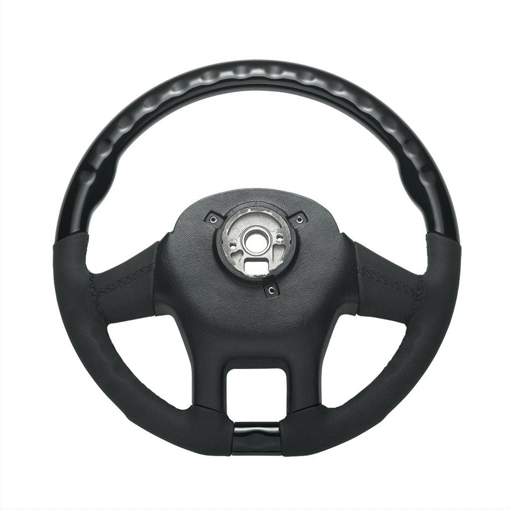 Steering Wheel Replacement for Kenworth T680 (2013–2021) Leather and Wood