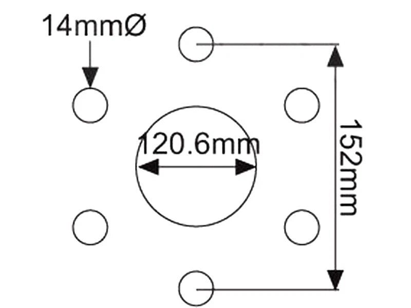 3x Wheel Rim for Massey Ferguson TE20 TEA20 TED20 TEF20 TO20 (1950–1960)
