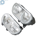 Set of 2 Halogen Headlight Assemblies for Dodge Challenger (2008-2014) Chrome