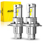 2X AUXITO 9003 H4 LED Headlight Bulb Kit Hi/Lo Beam 25000LM for