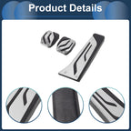 Manual Transmission Foot Accelerator Pedal Covers for BMW 1 Series F20 F21 (2011–2018)