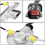 2X Left Window Regulator with Motor for Chrysler Town & Country (2008–2016)