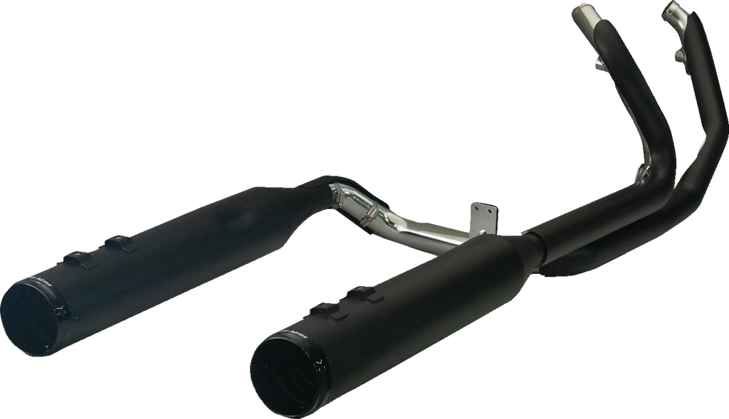 2-into-1-into-2 Dominator-SR Exhaust System for - Black