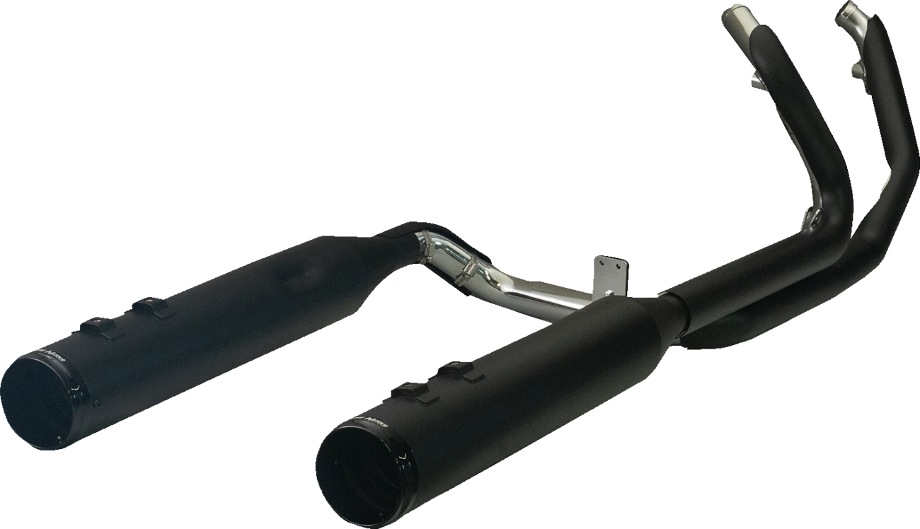 2-into-1-into-2 Dominator-SR Exhaust System for - Black