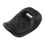 Solo Driver Seat & Stretched Fuel Gas Tank for Harley Road Glide (2008–2024)