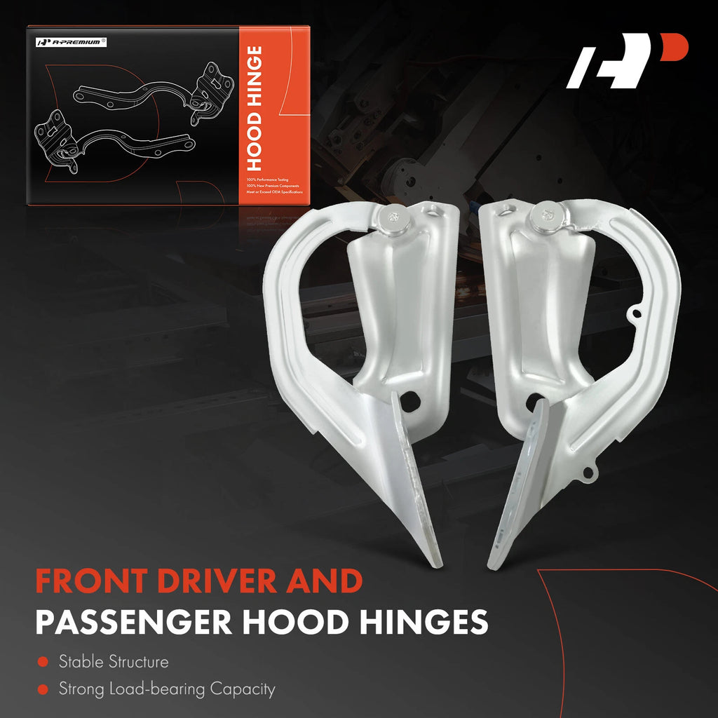 2Pcs Hood Hinge for Ford Escape Lincoln MKC (2017-2019)