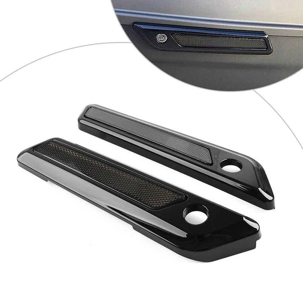 Saddle Bag Hinge Latch Covers for Harley Touring Electra Glide Road King (2014–2023)
