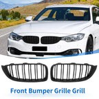 Matte Black Kidney Grille for BMW F32 (2013–2018)