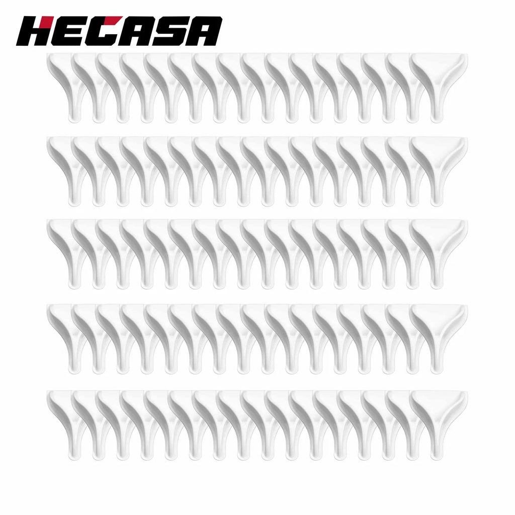 80 Pcs Fairing Fins for Semi Truck Trailer